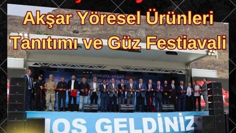 Şenkaya Akşar Yöresel Ürünler Tanıtımı ve Güz Festivali