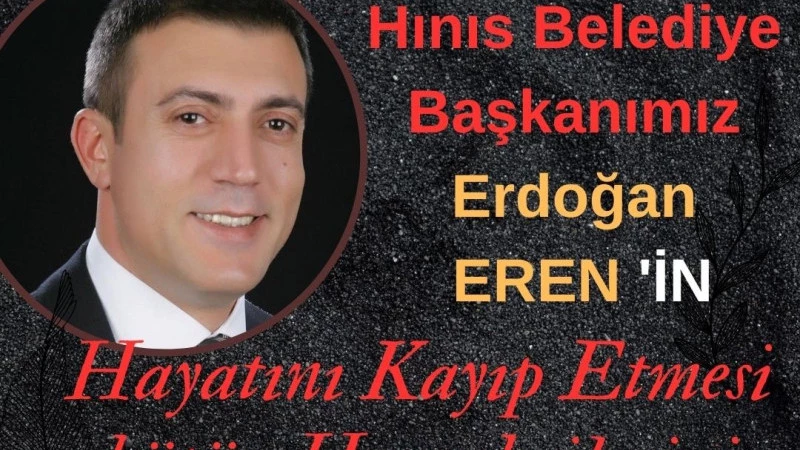 Hınıs Belediye Başkanımız Erdoğan EREN